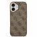 GUESS 4G Gold Frame MagSafe за Apple iPhone 17, кафяв на супер цени