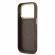 GUESS 4G Gold Frame MagSafe за Apple iPhone 17 Pro, кафяв изображение 6
