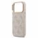 GUESS 4G Gold Frame MagSafe за Apple iPhone 17 Pro, розов изображение 5
