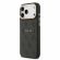 GUESS 4G Gold Frame MagSafe за Apple iPhone 17 Pro Max, черен изображение 3