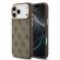 GUESS 4G Gold Frame MagSafe за Apple iPhone 17 Pro Max, кафяв изображение 2