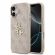 GUESS 4G Metal Logo Gold Frame за Apple iPhone 17, розов изображение 2