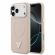 GUESS Triangle Logo за Apple iPhone 17 Pro, розов на супер цени