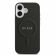 GUESS Saffiano за Apple iPhone 17, черен изображение 2