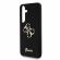 GUESS 4G Metal Logo Fixed Glitter за Samsung Galaxy S25+, черен изображение 3