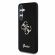 GUESS 4G Metal Logo Fixed Glitter за Samsung Galaxy S25+, черен изображение 6