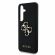 GUESS 4G Metal Logo Grained за Samsung Galaxy S25+, черен изображение 3