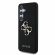 GUESS 4G Metal Logo Grained за Samsung Galaxy S25+, черен изображение 5