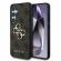 GUESS 4G Metal Logo за Samsung Galaxy S25, кафяв на супер цени