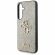 GUESS 4G Metal Logo Fixed Glitter за Samsung Galaxy S25, златист изображение 2