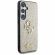 GUESS 4G Metal Logo Fixed Glitter за Samsung Galaxy S25, златист изображение 4