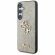 GUESS 4G Metal Logo Fixed Glitter за Samsung Galaxy S25, златист изображение 6