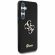 GUESS 4G Metal Logo Fixed Glitter за Samsung Galaxy S25, черен изображение 4