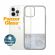 PanzerGlass ClearCaseColor Satin Silver за Apple iPhone 12/12 Pro, прозрачен/сив изображение 10