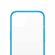 PanzerGlass ClearCaseColor Bondi Blue за Apple iPhone 13/14, прозрачен/син изображение 8