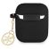 GUESS 4G Charms Silicone Case за Apple Airpods 1/2, черен изображение 2