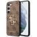 GUESS 4G Metal Logo за Samsung Galaxy S23, кафяв на супер цени