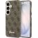 GUESS 4G Script Metal Logo за Samsung Galaxy S26, кафяв на супер цени