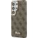 GUESS 4G Script Metal Logo за Samsung Galaxy S26 Ultra, кафяв изображение 3