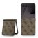 GUESS Leather 4G Colored Ring за Samsung Galaxy Z Flip 7, кафяв на супер цени