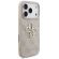 GUESS PU 4G Metal Logo за Apple iPhone 18 Pro / 17 Pro, бежов изображение 4