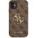 GUESS 4G Metal Logo за Apple iPhone 11, кафяв на супер цени