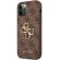GUESS 4G Metal Logo за Apple iPhone 12/12 Pro, кафяв изображение 2