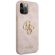 GUESS 4G Metal Logo за Apple iPhone 12/12 Pro, розов изображение 3