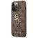 GUESS 4G Metal Logo за Apple iPhone 13 Pro, кафяв изображение 2