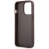 GUESS 4G Metal Logo за Apple iPhone 13 Pro, кафяв изображение 3