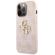 GUESS 4G Metal Logo за Apple iPhone 13 Pro, розов изображение 2