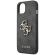 GUESS 4G Metal Logo за Apple iPhone 13, сив изображение 4