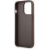 GUESS 4G Metal Logo за Apple iPhone 14 Pro, кафяв изображение 4