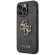 GUESS 4G Metal Logo за Apple iPhone 14 Pro Max, сив изображение 2