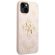 GUESS 4G Metal Logo за Apple iPhone 14, розов изображение 2
