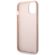 GUESS 4G Metal Logo за Apple iPhone 14, розов изображение 4