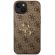 GUESS 4G Metal Logo за Apple iPhone 15, кафяв на супер цени