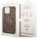 GUESS 4G Metal Logo за Apple iPhone 15 Pro, кафяв изображение 5