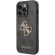 GUESS 4G Metal Logo за Apple iPhone 15 Pro, сив изображение 2