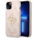 GUESS 4G Metal Logo за Apple iPhone 15, розов изображение 2