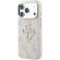 GUESS PU 4G Resin Metal Logo за Apple iPhone 18 Pro Max/ 17 Pro Max, бежов/розов изображение 2