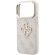 GUESS PU 4G Resin Metal Logo за Apple iPhone 18 Pro Max/ 17 Pro Max, бежов/розов изображение 5