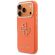 GUESS PU 4G Resin Metal Logo за Apple iPhone 18 Pro Max/ 17 Pro Max, оранжев изображение 3