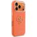 GUESS PU 4G Resin Metal Logo за Apple iPhone 18 Pro Max/ 17 Pro Max, оранжев изображение 4