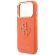 GUESS PU 4G Resin Metal Logo за Apple iPhone 18 Pro Max/ 17 Pro Max, оранжев изображение 5