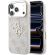 GUESS PU 4G Strass Metal Logo за Apple iPhone 18 Pro Max/ 17 Pro Max, бял на супер цени
