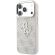 GUESS PU 4G Strass Metal Logo за Apple iPhone 18 Pro Max/ 17 Pro Max, бял изображение 2