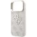 GUESS PU 4G Strass Metal Logo за Apple iPhone 18 Pro Max/ 17 Pro Max, бял изображение 5