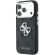 GUESS PU 4G Strass Metal Logo за Apple iPhone 18 Pro Max/ 17 Pro Max, черен изображение 2