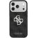 GUESS PU 4G Strass Metal Logo за Apple iPhone 18 Pro Max/ 17 Pro Max, черен изображение 3